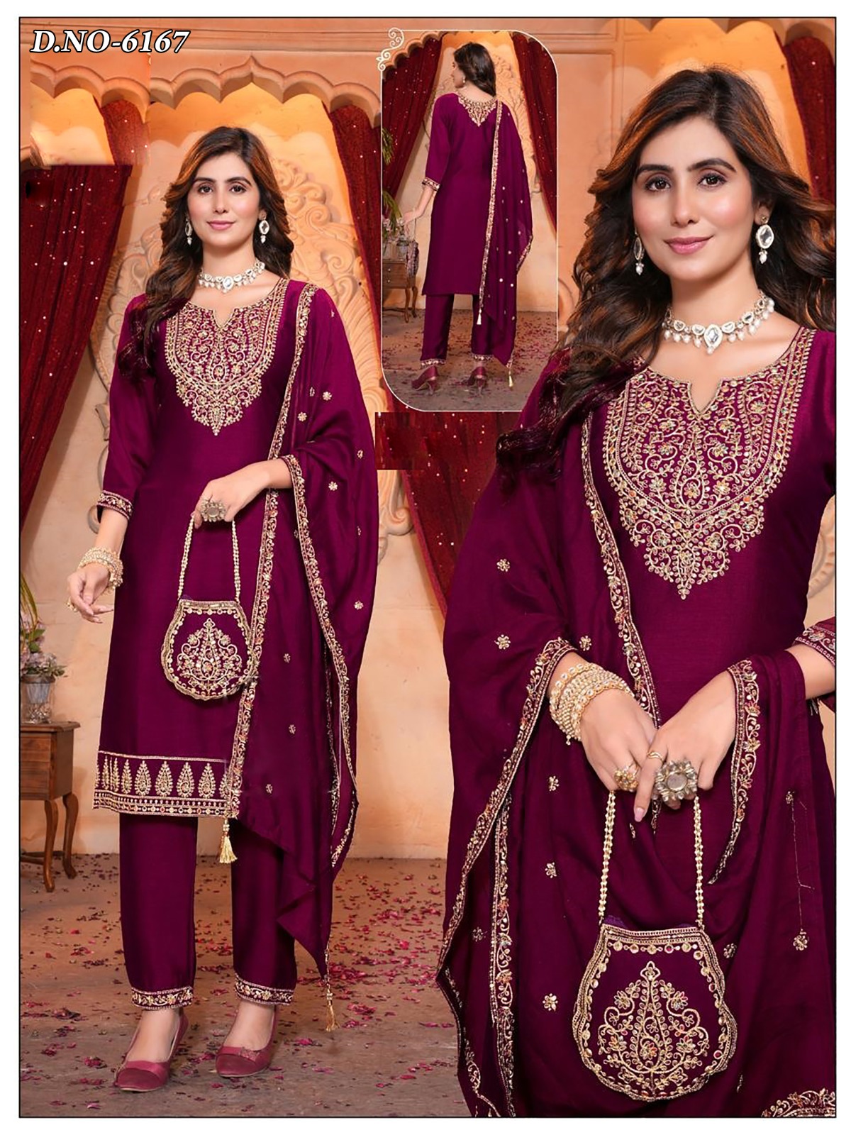 Rayon Fabric with Dupatta and Parse