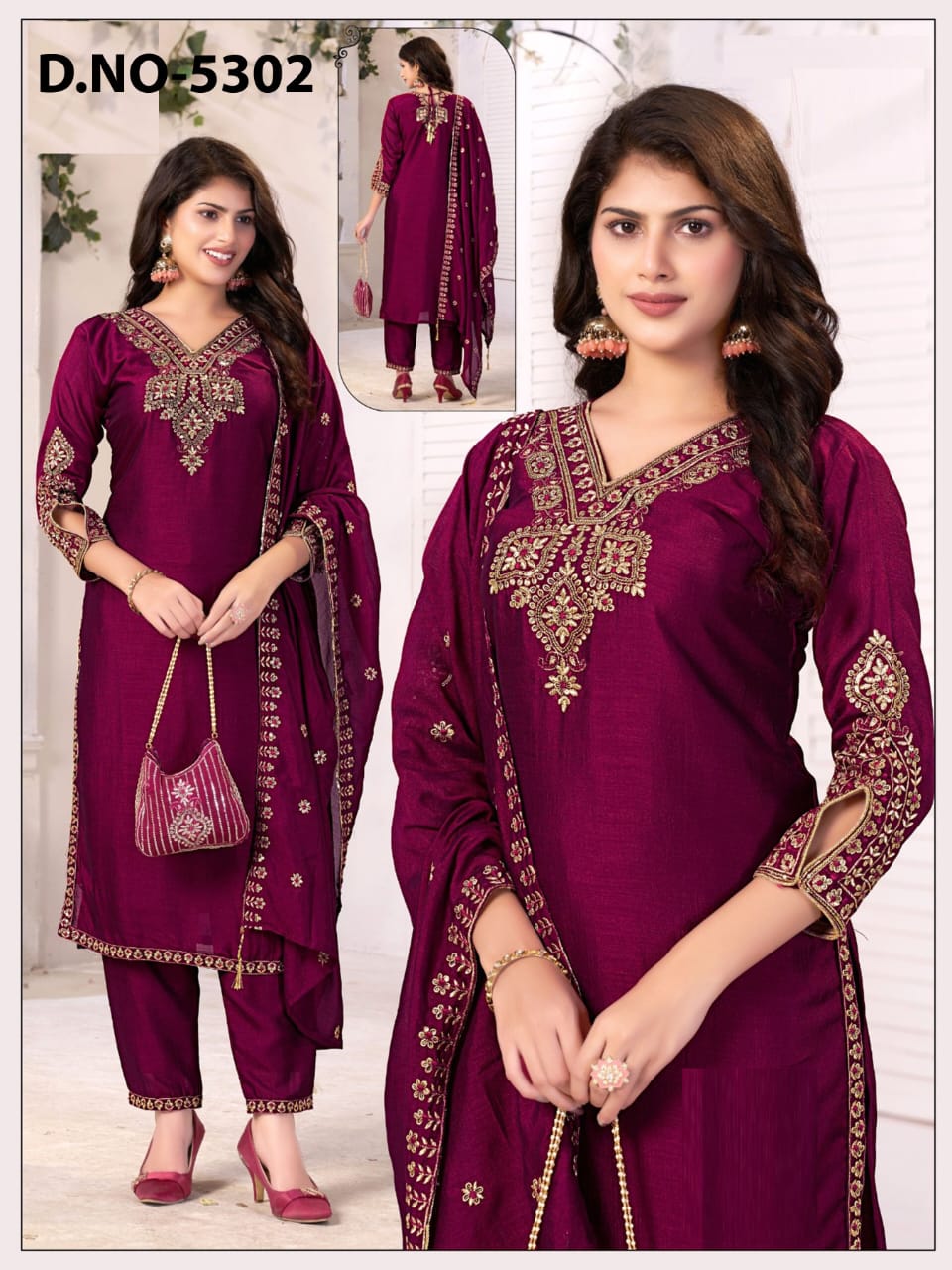 Rayon Fabric with Dupatta and Parse