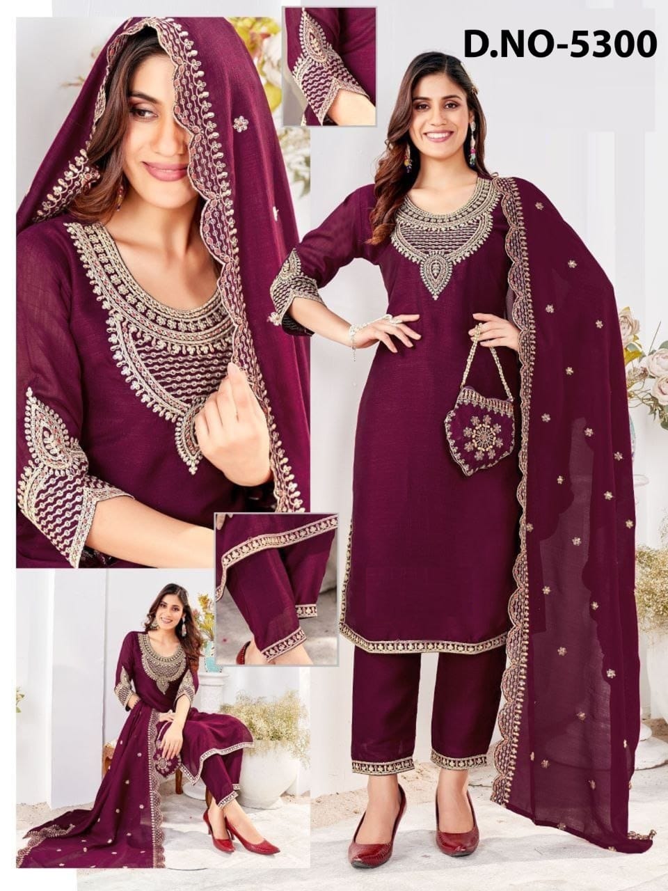 Rayon Fabric with Dupatta and Parse
