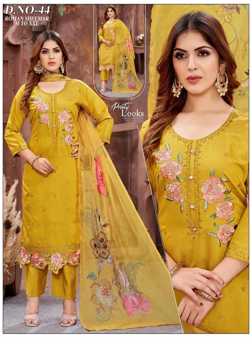 Roman Sheemar With Digital Dupatta